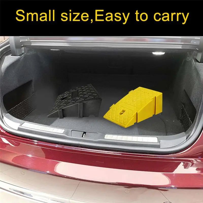 Car Curb Ramp Heavy Duty PVC &ndash; Anti Slip Portable Ramp