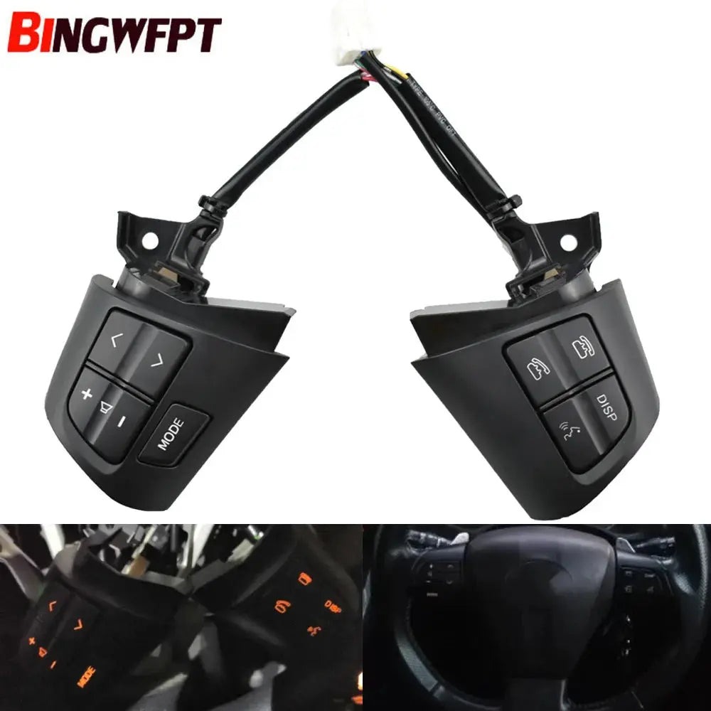84250-02230 Steering Wheel Audio Control Switch Button For TOYOTA COROLLA A*DE150 N*DE150 NR*E150 ZR*E15 ZZ*E150 2010-2013 by InterCyprus Trading Ltd