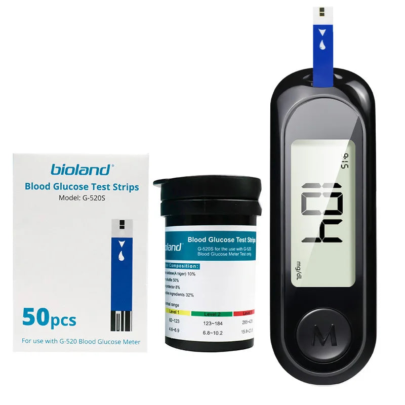AJC Blood Glucose Meter Diabetes Kit - 5S Fast Result