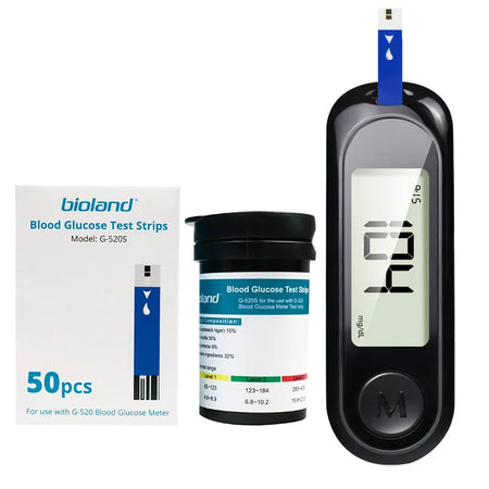 AJC Blood Glucose Meter Diabetes Kit - 5S Fast Result