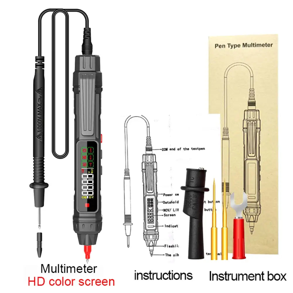 Kaemeasu Digital Multimeter NCV Non Contact Voltage Tester TASQ-12B Tool kits / CHINA