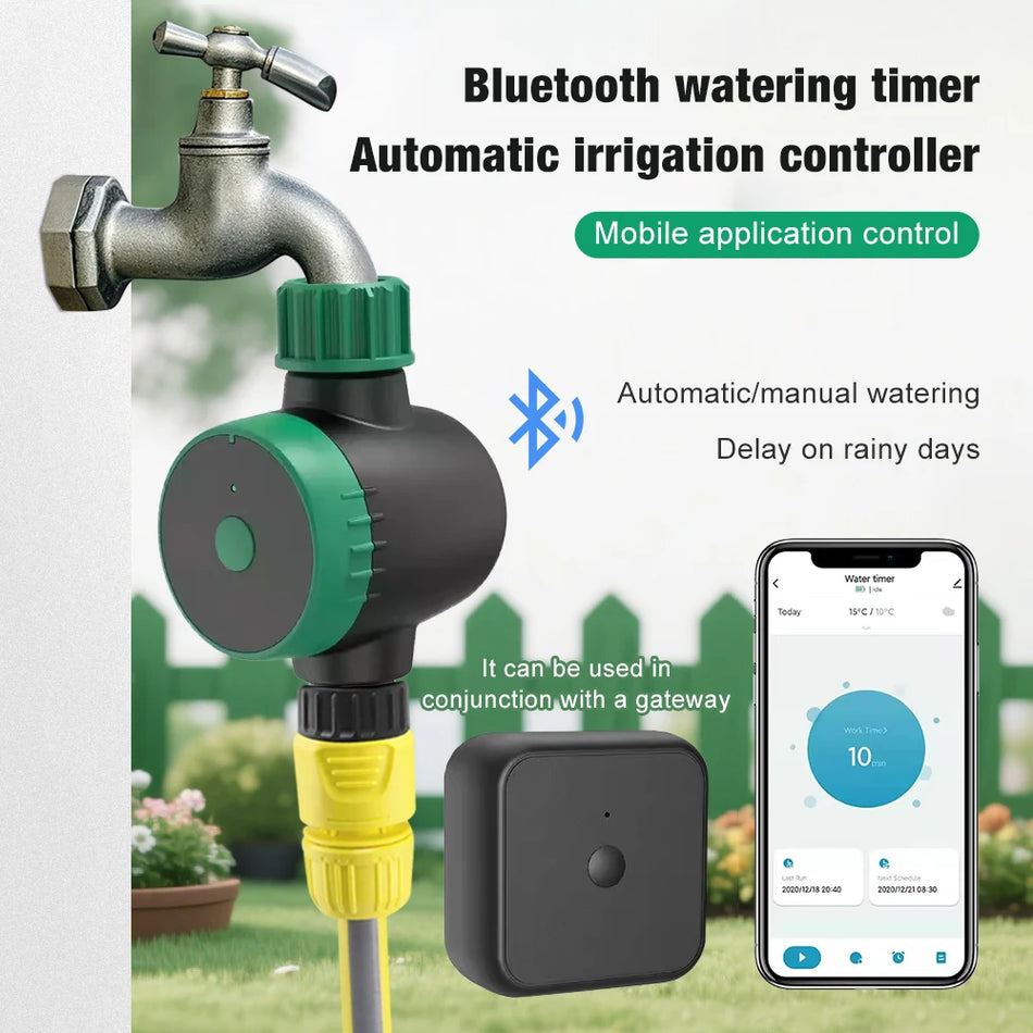 Tuya WiFi Garden Water Timer &ndash; Programmable Irrigation