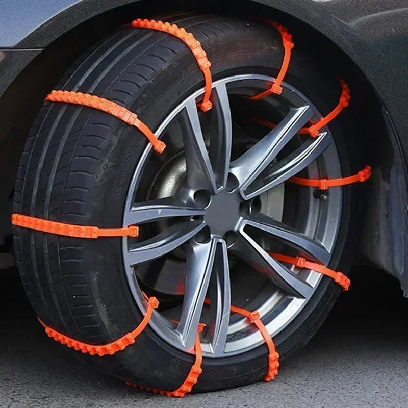 Disposable Anti Skid Straps For Tires &ndash; Winter Traction