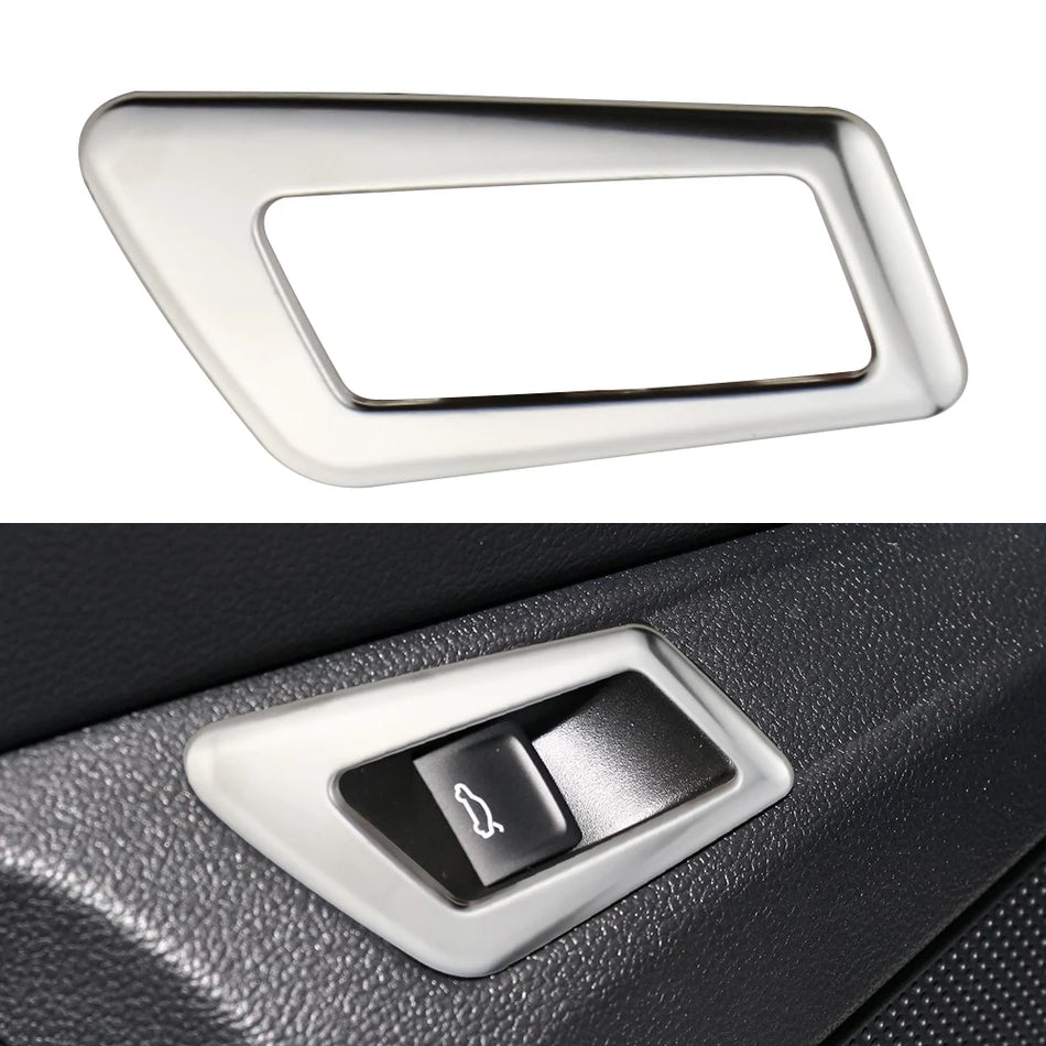 Αυτοκόλλητο Πίνακα Διακόπτη Πορτμπαγκάζ από Ανοξείδωτο Χάλυβα για Volkswagen T-Roc 2018-2023 Αριστερή Πλευρά