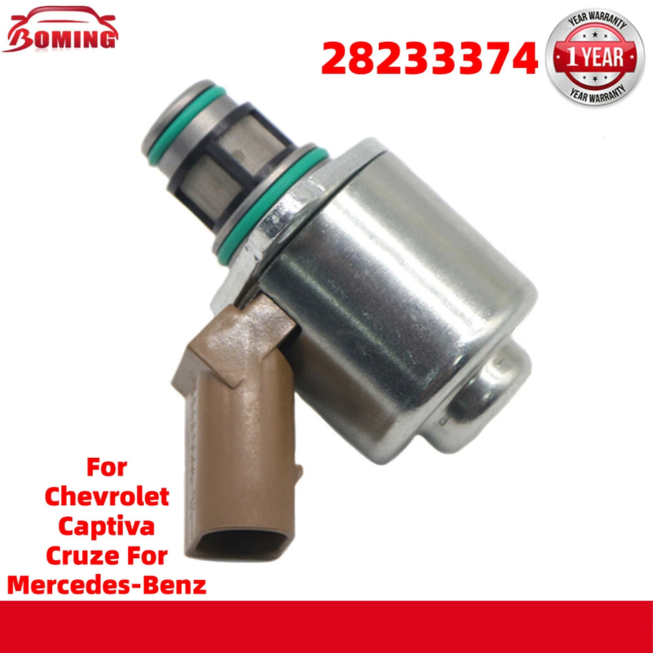Car Fuel Pump Regulator Suction Metering SCV Valve for Chevrolet Captiva Cruze and Mercedes-Benz A-Class