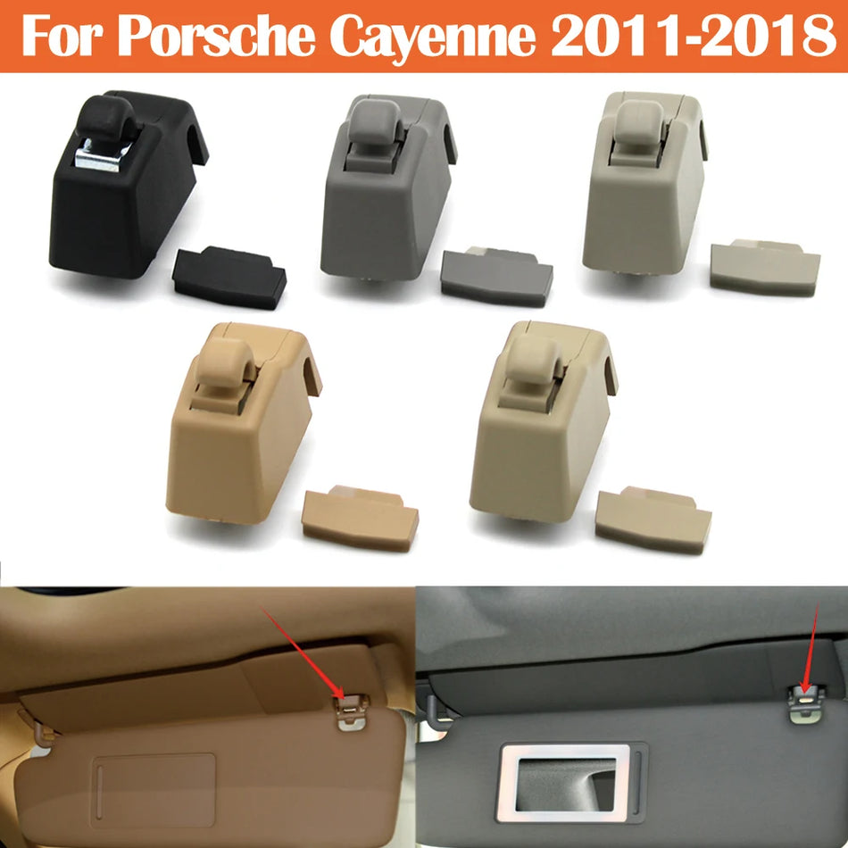 Porsche Cayenne Sun Visor Clip Holder, Interior Retainer Hanger, PC ABS