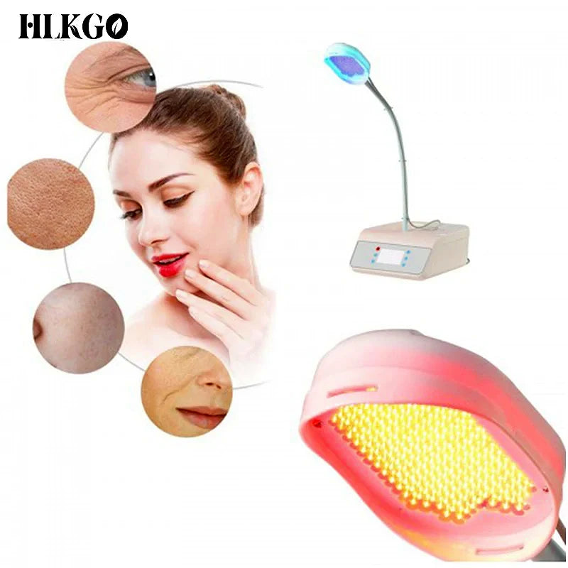 Nástroj pro terapii červeným světlem s nano sprejem pro omlazení pleti