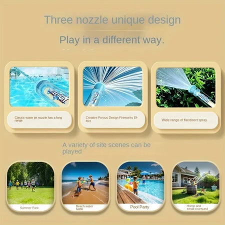 Pull-Back Water Gun Toy