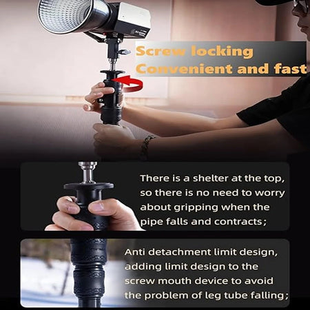 IFOOTAGE Cobra 2 RB A400 &ndash; Telescopic Round Base Monopod