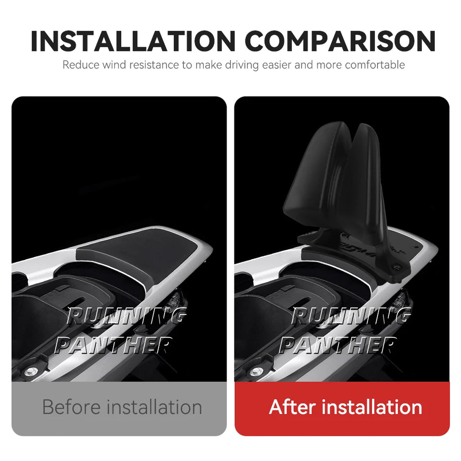 Rear Backrest Cushion Foam and Aluminum for Honda NWG150