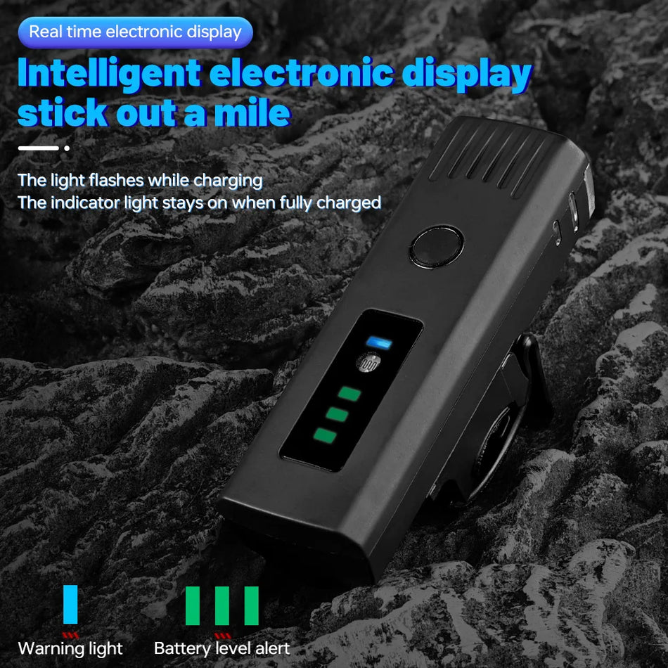 X-TIGER QD-5901 Предна светлина за велосипед, 400 Lumen, Type-C презареждаема