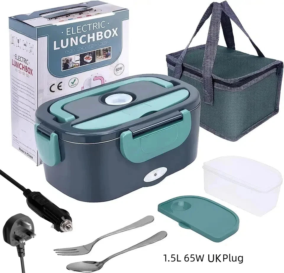 Homefish 1.8L Electric Lunch Box 75W &ndash; Leakproof Design 1.5L-UK plug