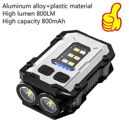 ESMARTER Mini USB Rechargeable LED Flashlight &ndash; Super Bright Versatile Lighting YSD01 800mAh