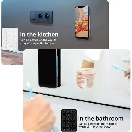 Silicone Suction Phone Holder Mat &ndash; Easy To Use And Stable
