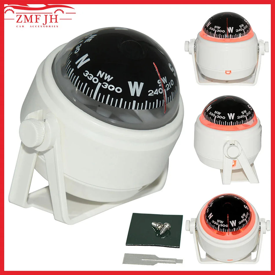 Sea Boat Pivoting Compass &ndash; Waterproof LED Navigation Light