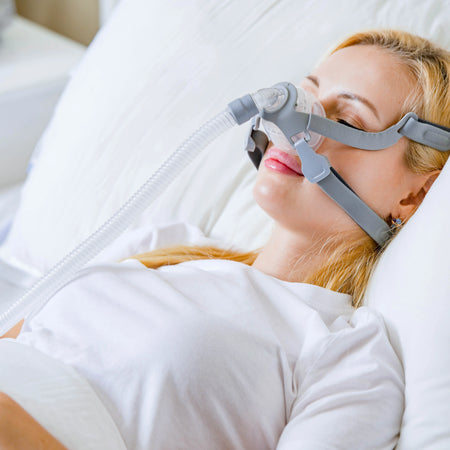BMC N5B CPAP Nasal Mask &ndash; Lighter, Skin Friendly Headgear