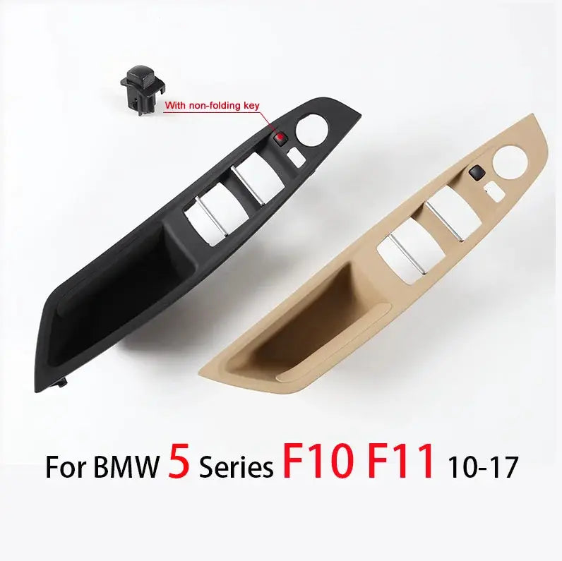 F10 F11 Car Inner Door Panel Handle Armrest Pull Trim Cover For BMW 5 Series F10 F11 520i 523i 525i 51417225867 Replacement by InterCyprus Trading Ltd