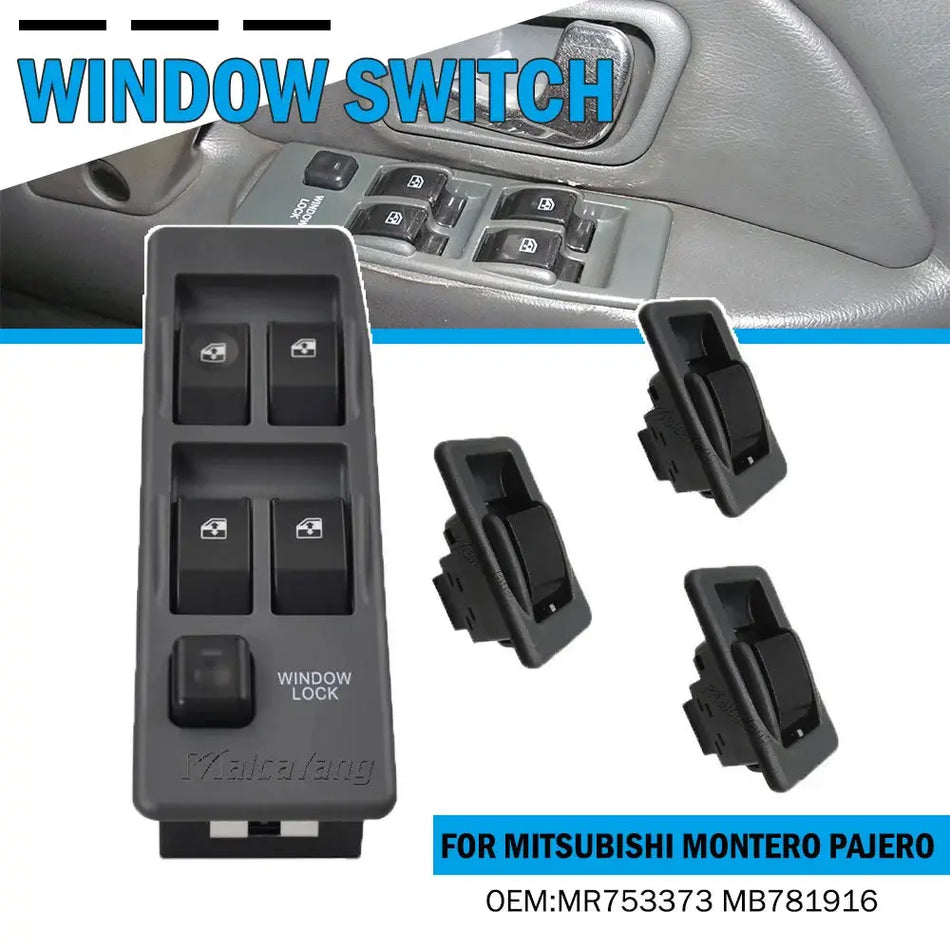 Interrupteur de fenêtre électrique pour Mitsubishi Pajero V45 V46 V31 V32 V33