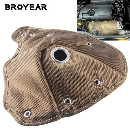Titanium Turbo Blanket Heat Shield For BMW Mini N14 N18 by InterCyprus Trading Ltd