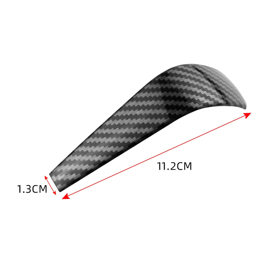 Gear Shift Knob Trim for BMW 3 Series ABS Carbon Fiber Finish for E90 E92 E93 E84 Accessory
