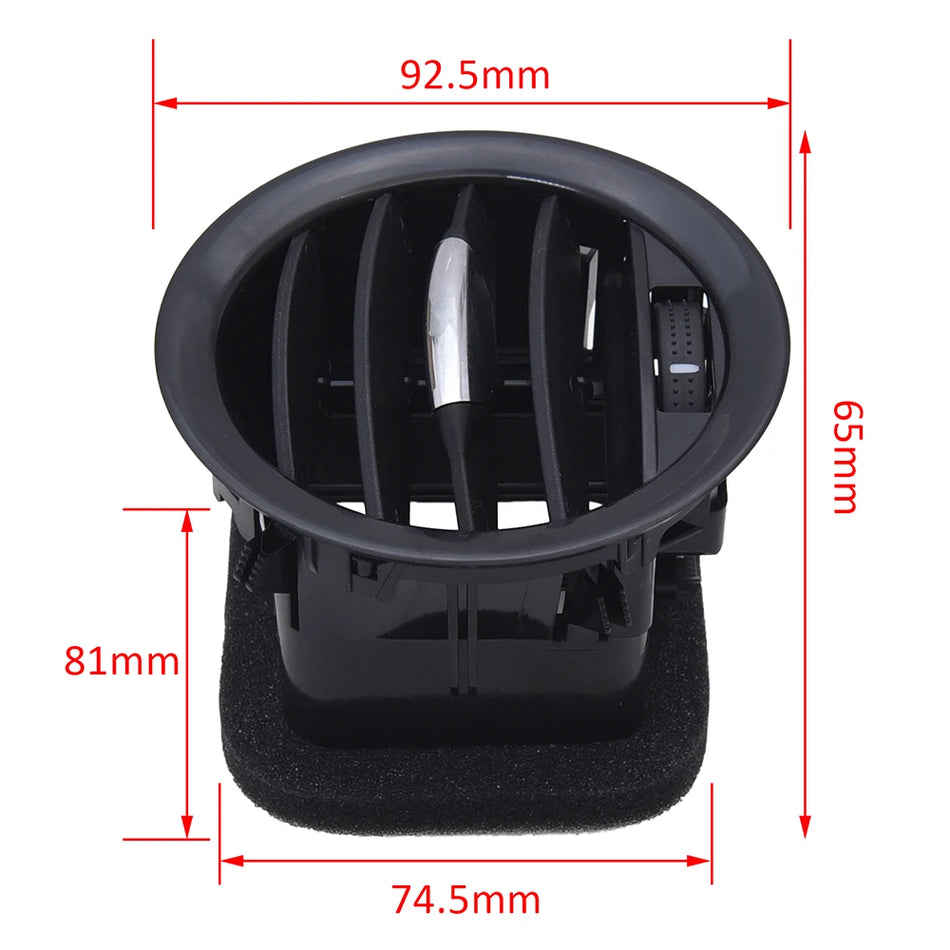 Vent Cover for Opel Adam Corsa D Mk3 Air Conditioning Outlet Grille ABS Plastic Durable