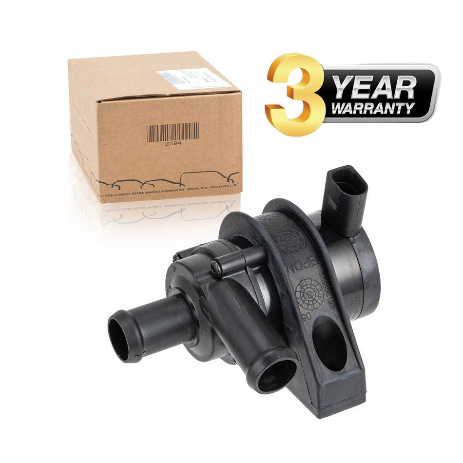 Pomocné vodní čerpadlo chladicí kapaliny 12V plastová přímá náhrada pro Audi A4 B8 2.0 TFSI