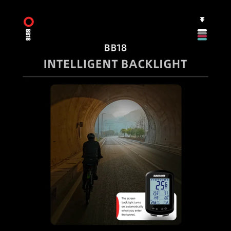 BLACKBIRD GPS Bike Computer BB18 &ndash; Wireless Waterproof Speedometer and Odometer