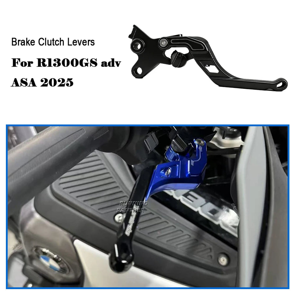 Regulējams CNC alumīnija sviru komplekts BMW R1300GS Adventure ASA 2025 2026
