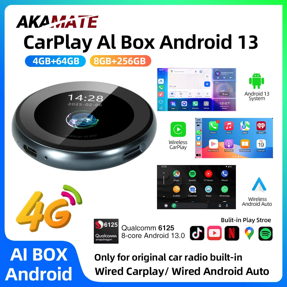 AI Box For Original Car Radio &ndash; Wireless CarPlay Android