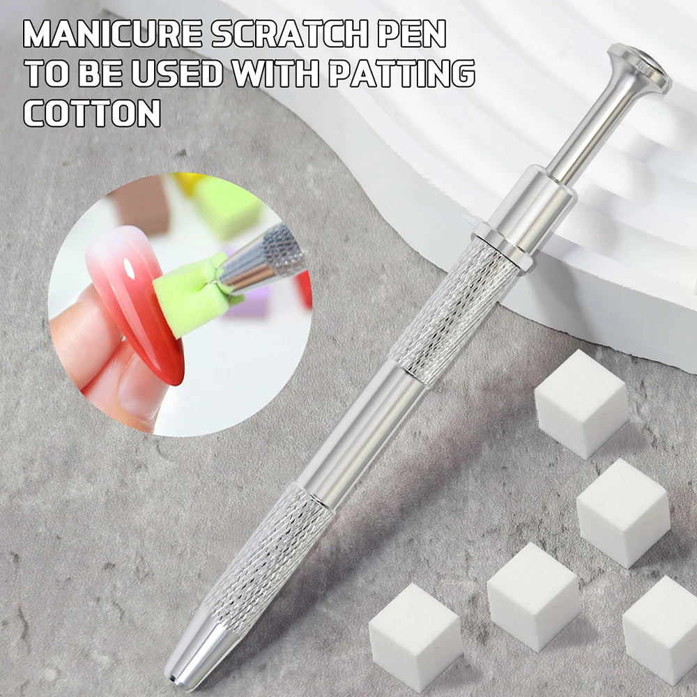 YIKOOLIN 50/200PCS Gradient Nail Sponge Set &ndash; Mini Sponges