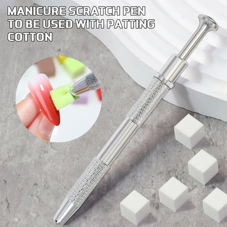 YIKOOLIN 50/200PCS Gradient Nail Sponge Set &ndash; Mini Sponges