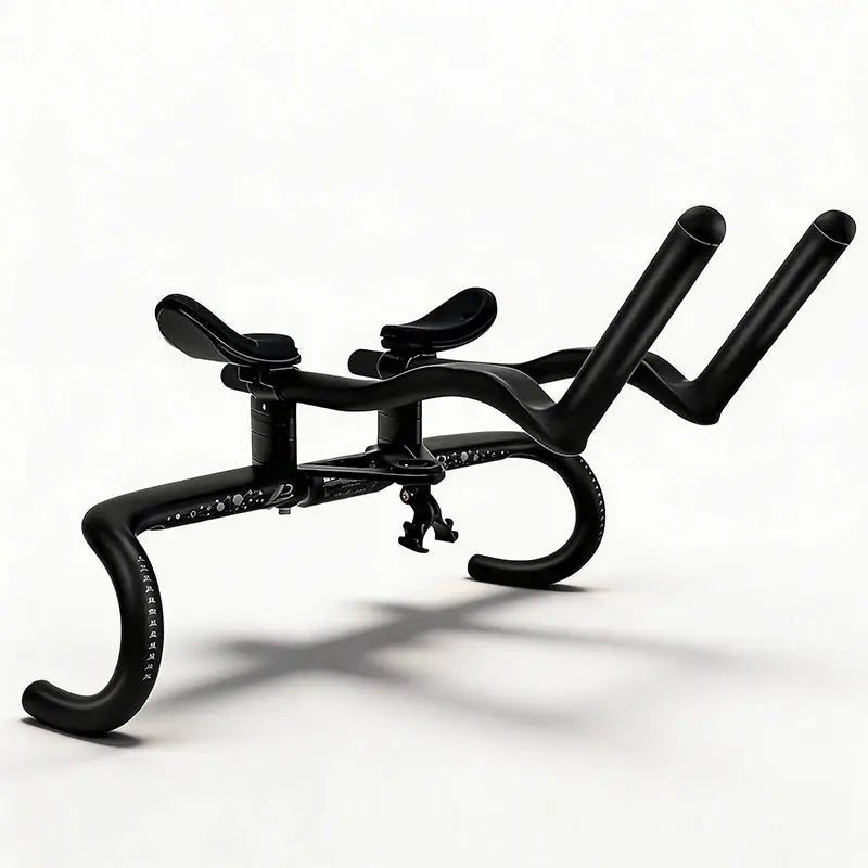 BALUGOE Fully Internal Wiring Road Bike Handlebar Carbon Professional Ironman Triathlon TT Rest Handlebar Bicycle Handle Bar by InterCyprus Trading Ltd