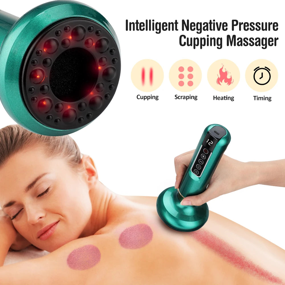 Hailicare Electric Cupping Massage Device &ndash; Infrared Heat