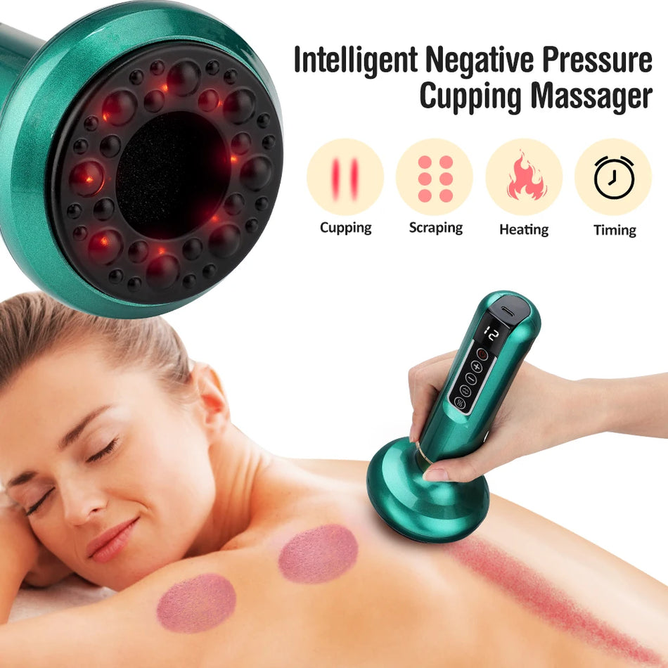 Hailicare Electric Cupping Massage Device &ndash; Infrared Heat