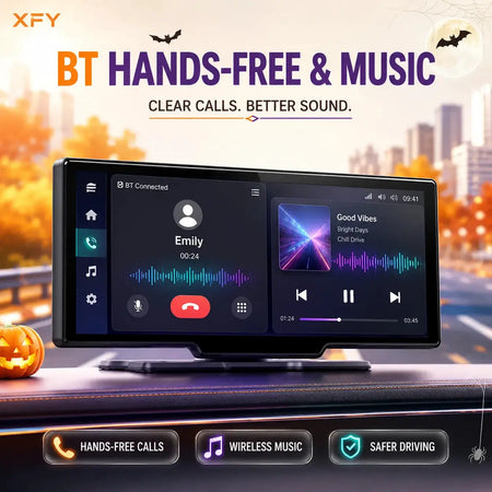 Android 2Din Car Screen 10.26" Dual 4K Front Rear Recording for Volkswagen Skoda Golf 5 6 Polo Passat B6 B7 Jetta by InterCyprus Trading Ltd