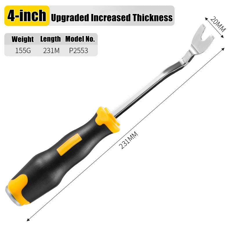 Auto Clip Pliers Car Fastener Trim Rivet Removal Tool Kit for Door Panel &amp; Upholstery 1pc