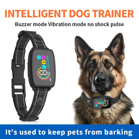 Automatic Anti Barking Dog Collar &ndash; Rechargeable and Waterproof