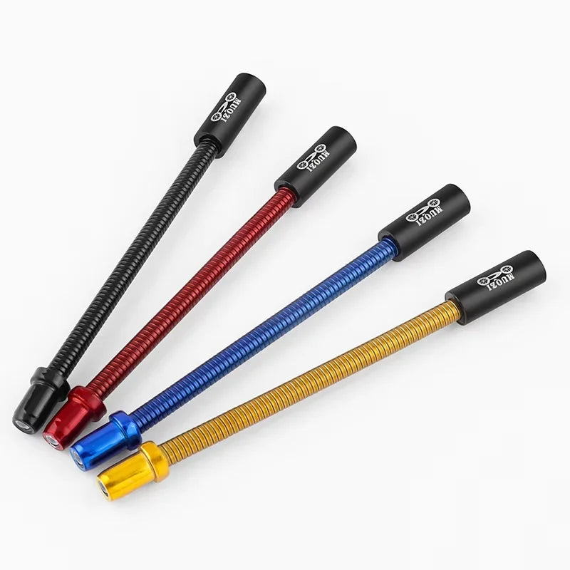 MUQZI Vuoristotien Kokoontaitettava Polkupyörän Jarruputki, Ruostumaton Teräs, 2 Kpl