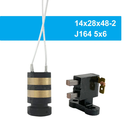 Jumpasit 2 Wire Slip Ring &ndash; Two Way Conductive Rings J164 14x28x48-2