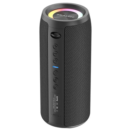 ZEALOT-S51PRO &ndash; 40W Bluetooth Speaker With IPX5 Waterproof Black / 0.5" / 1"|Speaker