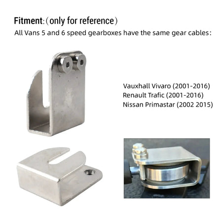 PIKBUK Gear Linkage Cable Repair System Clip for Vauxhall Vivaro Nissan Primistar Renault Trafic by InterCyprus Trading Ltd