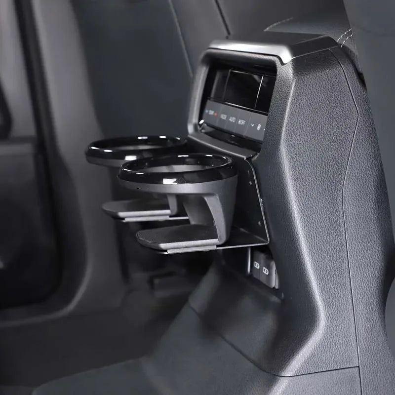 Karbon Çelik Siyah Kol Dayama Kutusu Land Cruiser Prado LC250 için