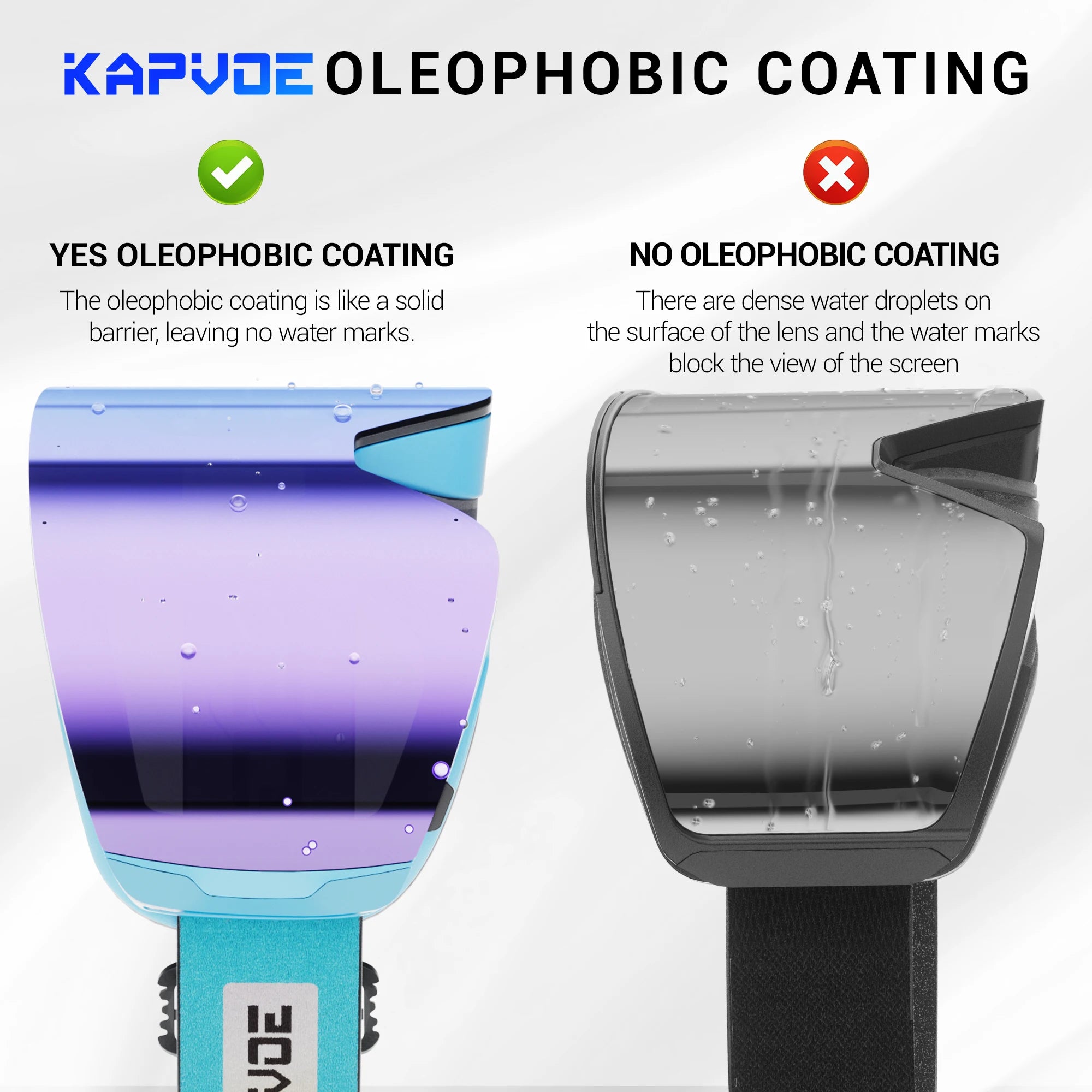 KAPVOE K718 Ski Goggles &ndash; Photochromic UV400 Anti-Fog Lenses