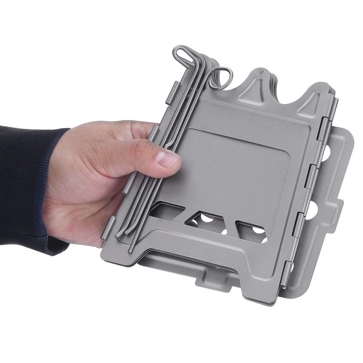 Outdoor Mini Fire Pit Stove &ndash; Lightweight Titanium Pro