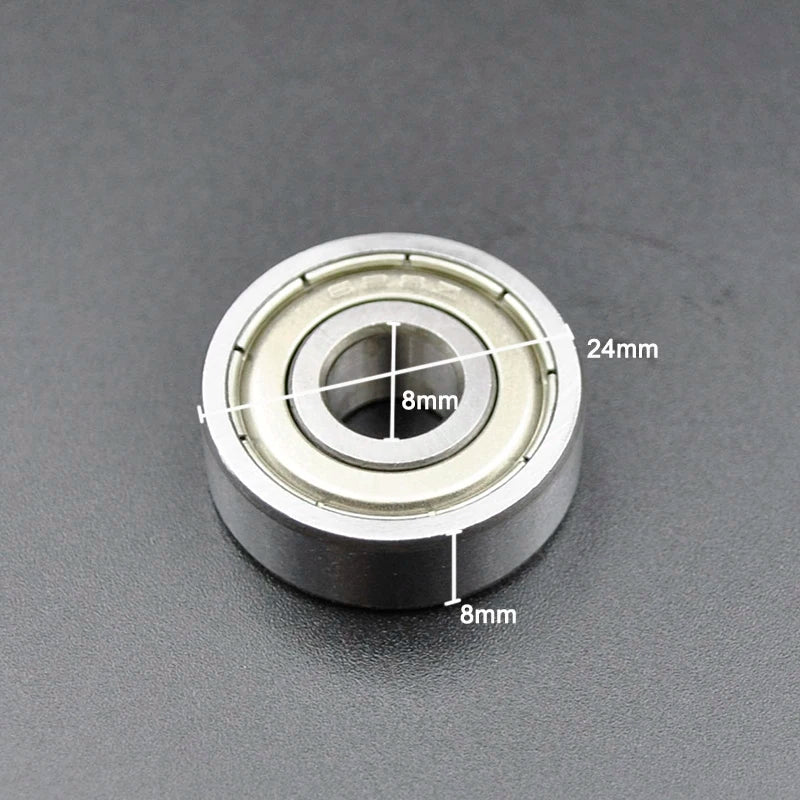 Miniature Bearings 623 624 625ZZ &ndash; High Precision RPM 628zz 8x24x8mm / CHINA / 10Pcs