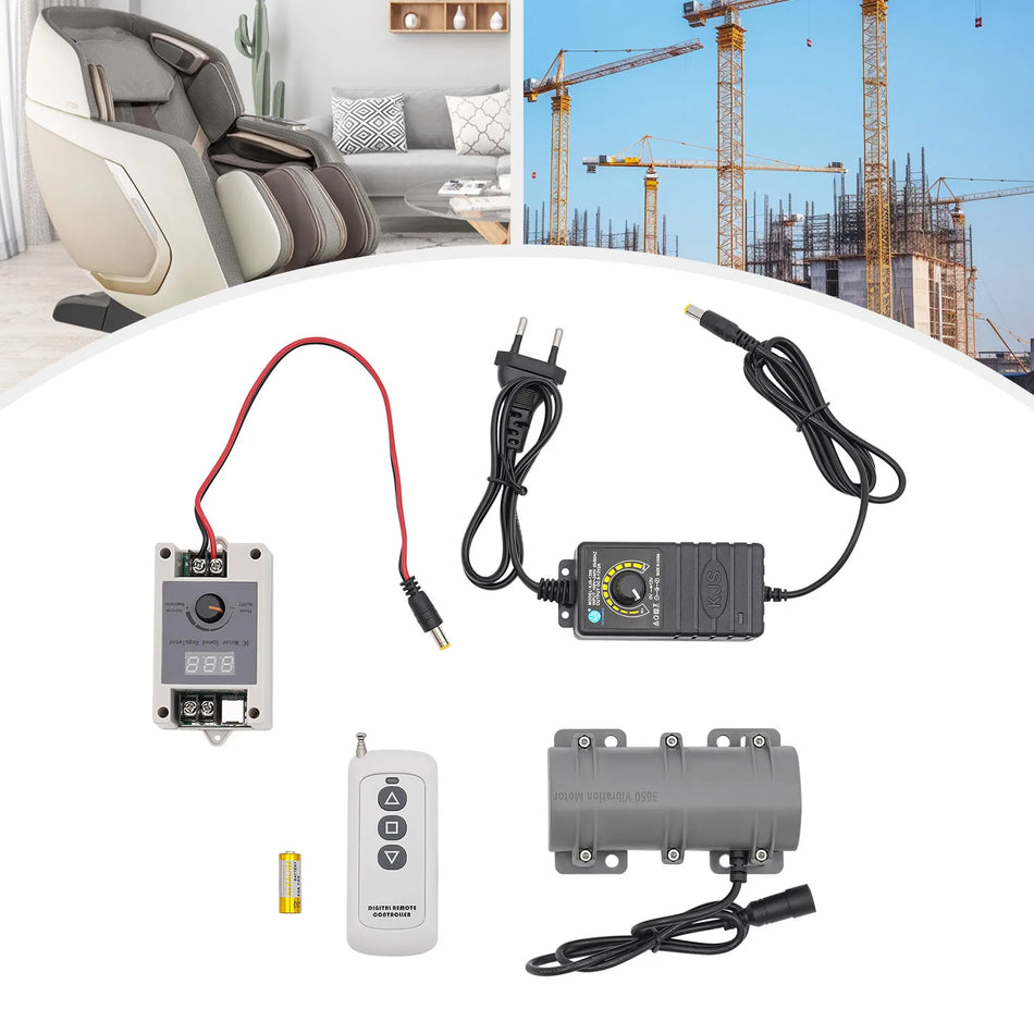 SL-3650 12V DC Vibration Motor – Low Noise Operation