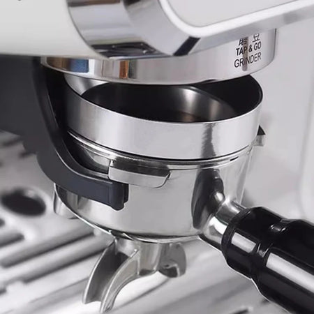 Upgraded 6 Magnet Coffee Powder Receiving Ring &ndash; Precision Grinding Without Mess