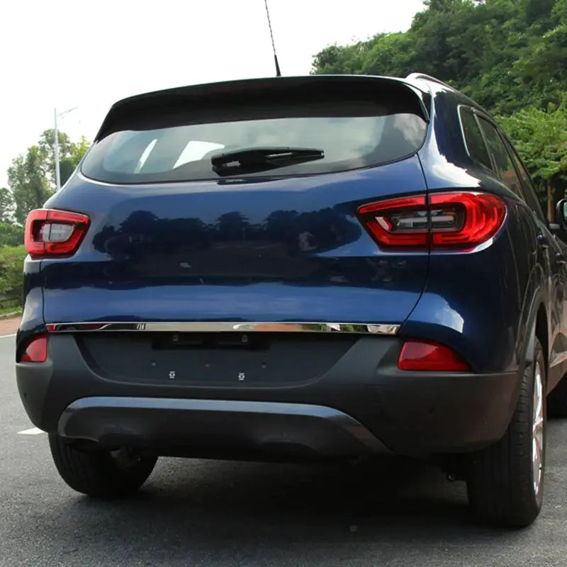 For Renault Kadjar 2016 2017 2018 2019 Rear Trunk Tailgate Cover Chrome Trim Door Cover Tail Gate Bumper Molding Garnish Styling by InterCyprus Trading Ltd