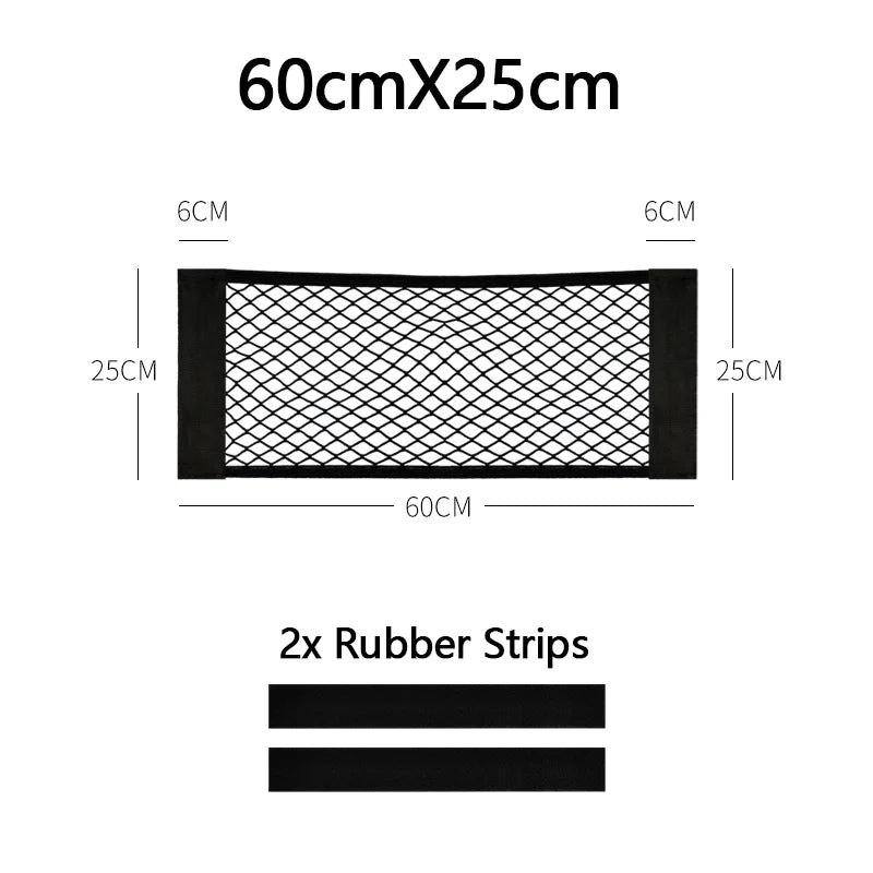 Car Trunk Net &ndash; Universal Mesh Organizer For Car Storage 1Pcs / 25CMx60CM