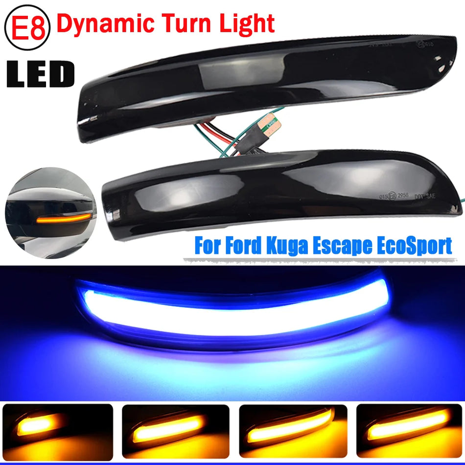 Dynaaminen LED-suuntavilkkuvalo Ford Kuga EcoSportille